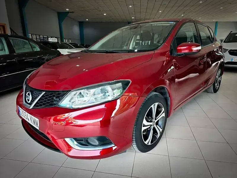 Brugt Nissan Pulsar Acenta 115 HK (84 kW) 2018 Rød Hatchback