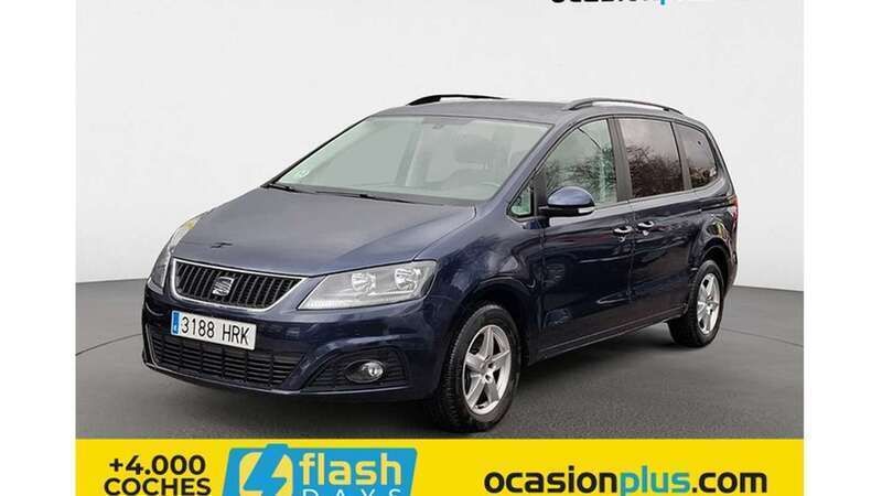 Azul Usado 2013 Seat Alhambra Ecomotive Monovolumen | 14.900 € (Precio justo) - Imagen 1/4