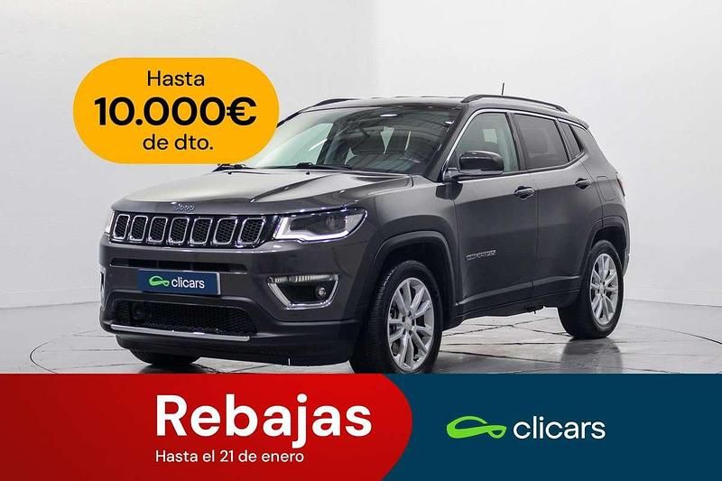 Gris Usado 2021 Jeep Compass Limited SUV | 14.590 € (Super precio) - Imagen 1/4