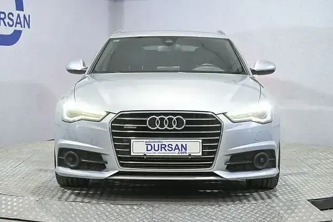Usado Audi A6 S-Line 272 CV (200 kW) 2018 Gris Familiar