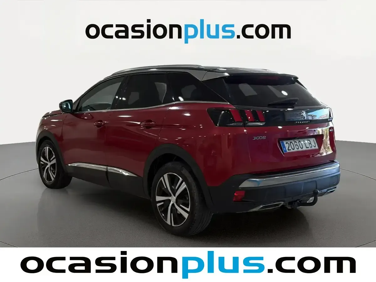 Usado Peugeot 3008 GT-line 130 CV (95 kW) 2019 Rojo SUV