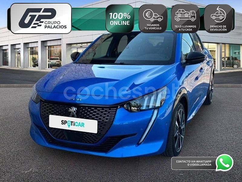 Azul Usado 2022 Peugeot 208 GT Utilitario | 18.795 € (Caro) - Imagen 1/4