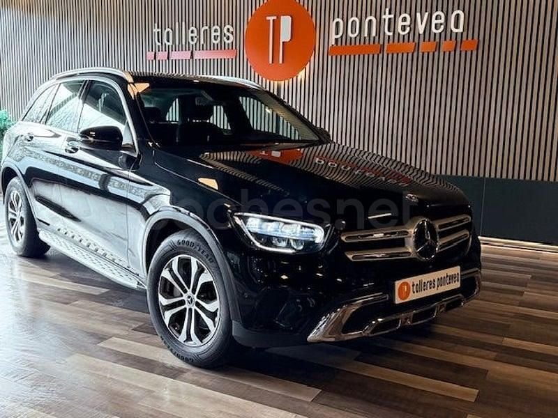 Usado Mercedes GLC220 194 CV (142 kW) 2019 Negro SUV