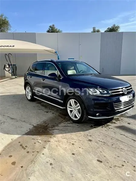 Usado VW Touareg 245 CV (180 kW) 2013 Azul SUV
