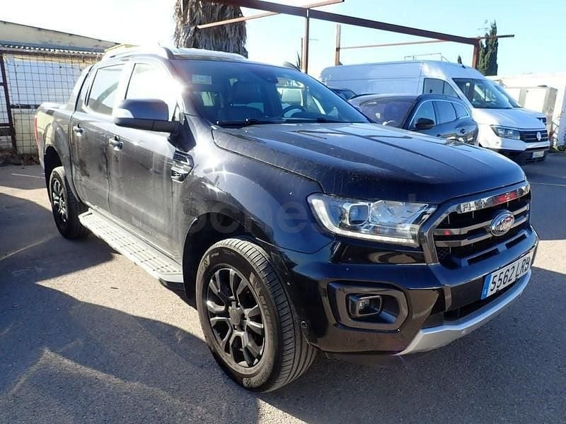 Usado Ford Ranger Wildtrack 213 CV (156 kW) 2021 Negro Recogida