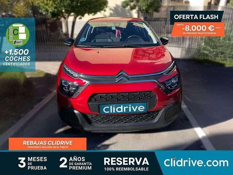 Rojo Usado 2021 Citroën C3 Live Utilitario | 6690 € (Super precio) - Imagen 1/4