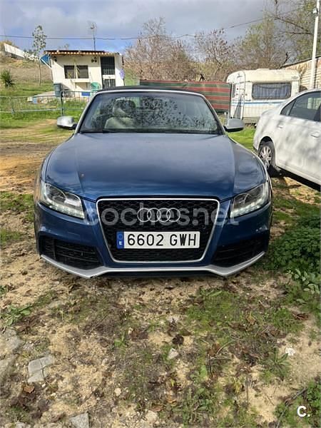 Azul Usado 2010 Audi A5 Cabriolet Descapotable | 10.950 € (Buen precio) - Imagen 1/4