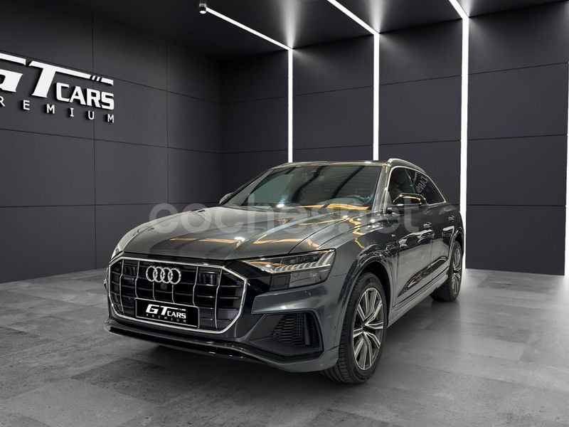 Gris / plata Usado 2021 Audi Q8 S-Line SUV | 56.900 € (Super precio) - Imagen 1/4