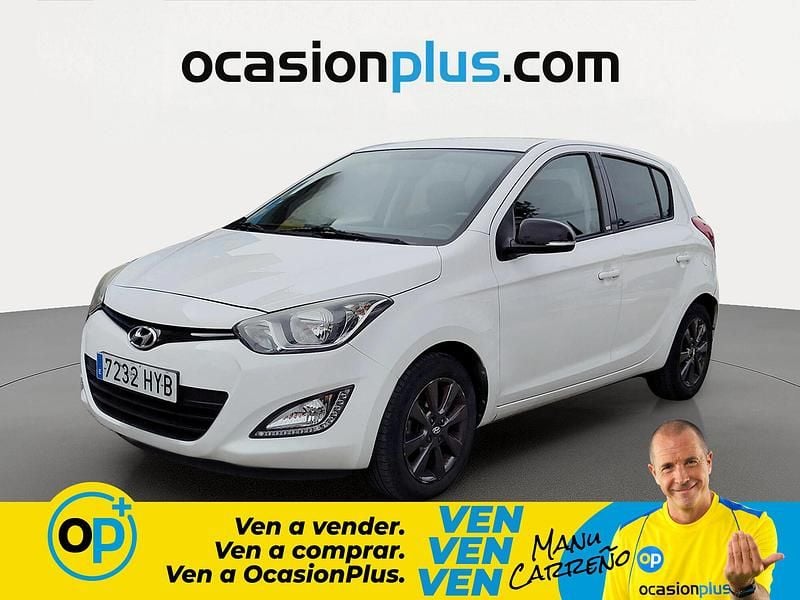 Usado Hyundai i20 GO! 85 CV (62 kW) 2014 Blanco Utilitario