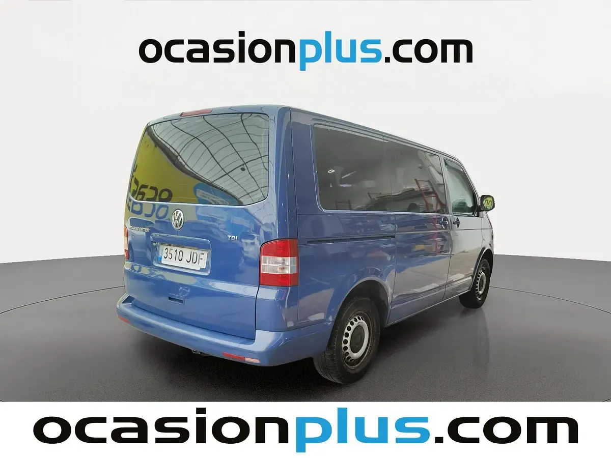 Usado VW Transporter Pro 114 CV (83 kW) 2015 Azul Van