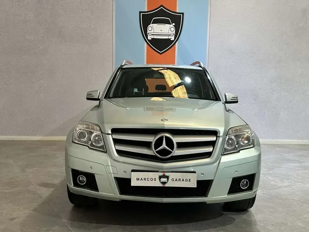 Usado Mercedes GLK220 170 CV (125 kW) 2010 Verde SUV
