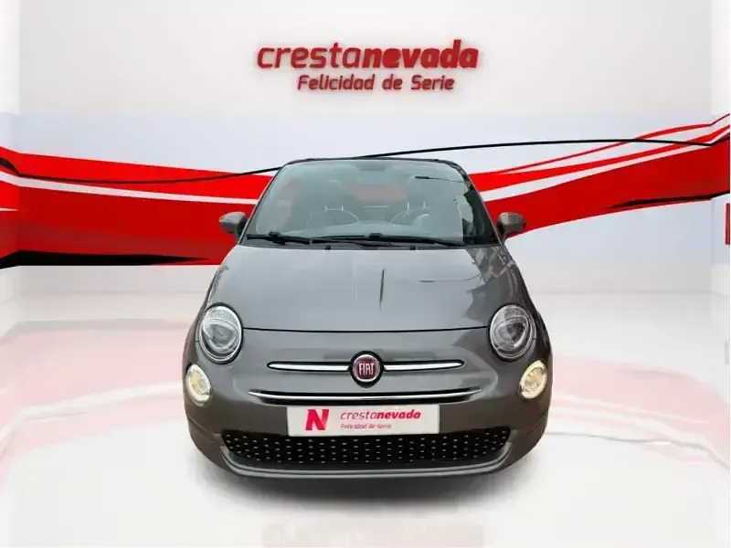 Usado Fiat 500C Lounge 69 CV (50 kW) 2020 Gris Descapotable