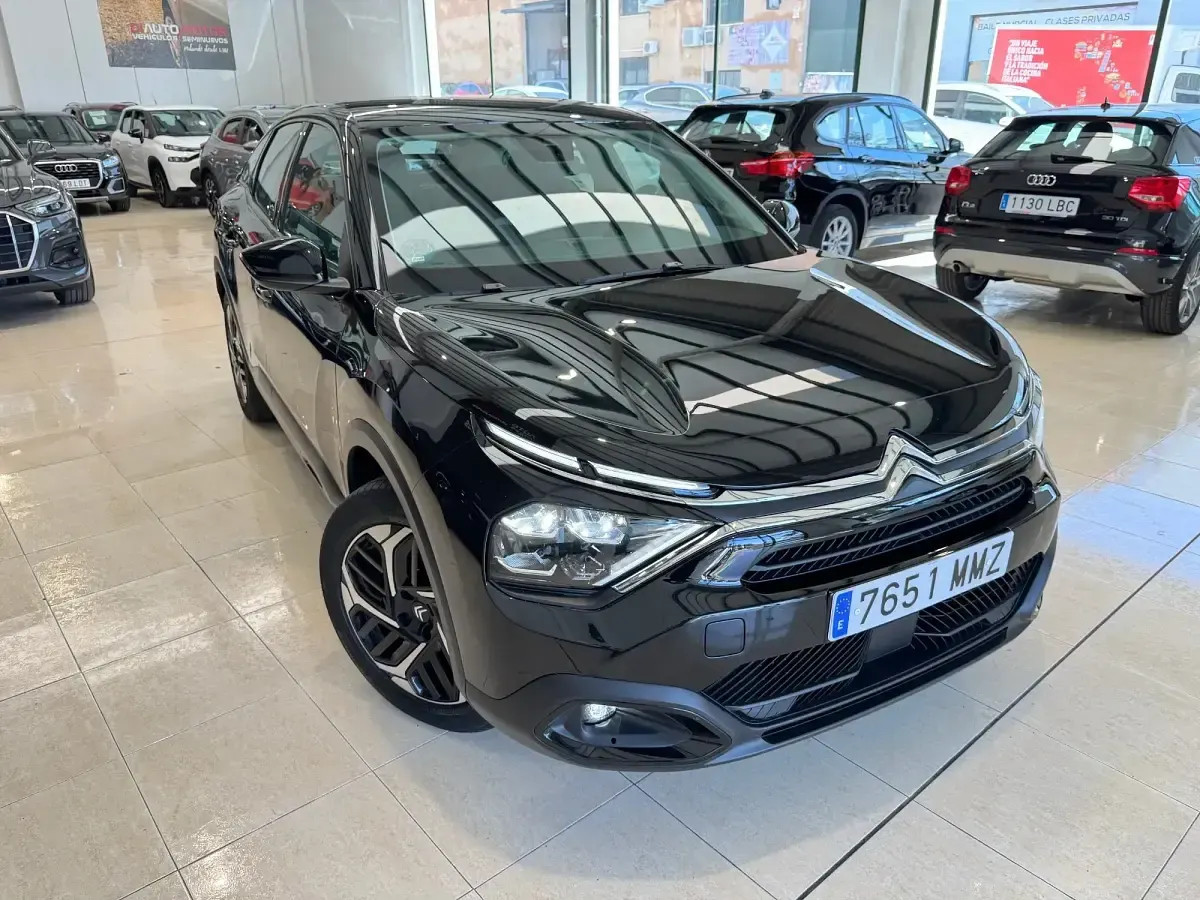 Usado Citroën C4 PureTech 131 CV (96 kW) 2024 Negro SUV