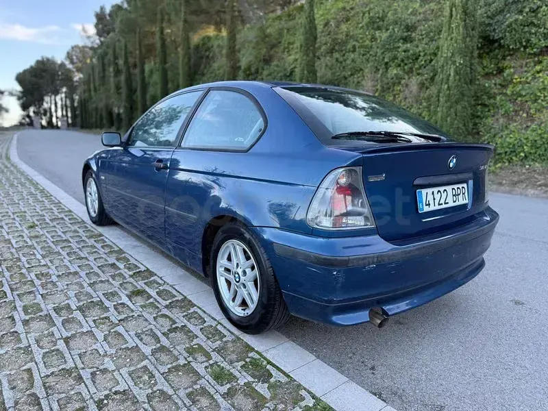 Usado BMW 316 Compact 115 CV (84 kW) 2001 Azul Utilitario