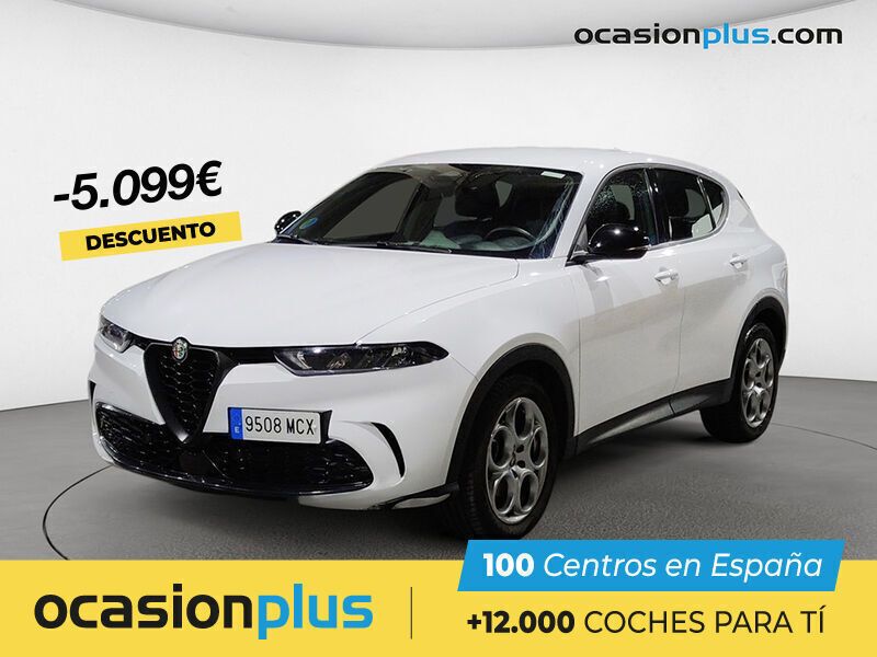 Blanco Usado 2022 Alfa Romeo Tonale Sprint SUV | 24.850 € (Precio justo) - Imagen 1/4