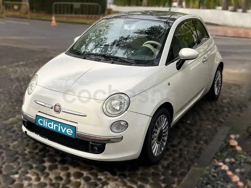 Usado Fiat 500 Lounge 69 CV (50 kW) 2009 Blanco Descapotable