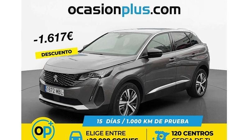 Usado Peugeot 3008 Allure 131 CV (96 kW) 2022 Gris SUV