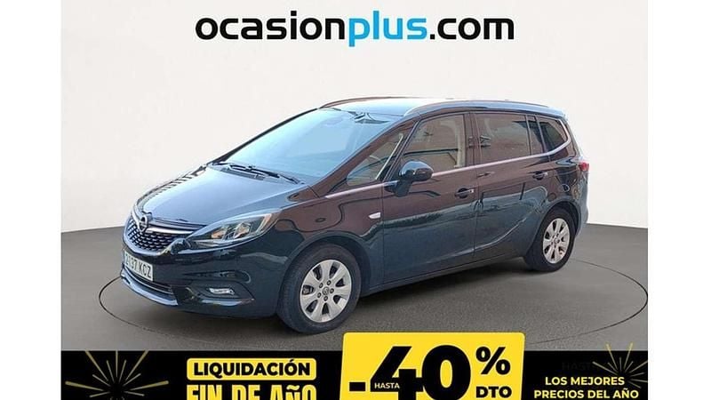 Negro Usado 2017 Opel Zafira Selective Monovolumen | 11.150 € (Precio justo) - Imagen 1/4