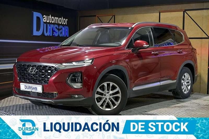 Rojo Usado 2019 Hyundai Santa Fe SUV | 25.690 € (Precio justo) - Imagen 1/4
