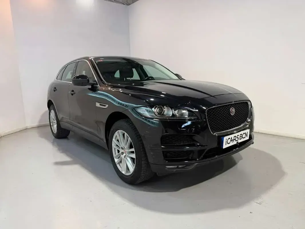 Usado Jaguar F-Pace Pure 180 CV (132 kW) 2016 Negro SUV