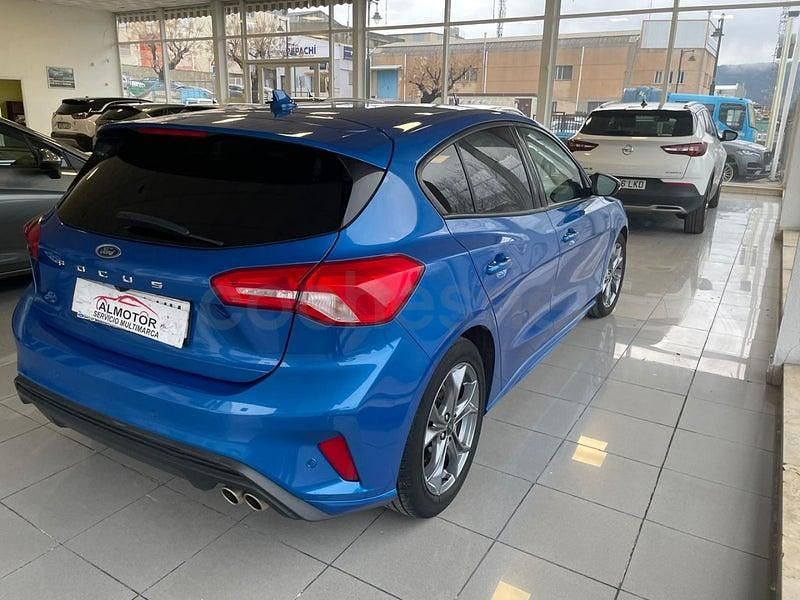 Usado Ford Focus ST-Line 125 CV (91 kW) 2020 Azul Berlina