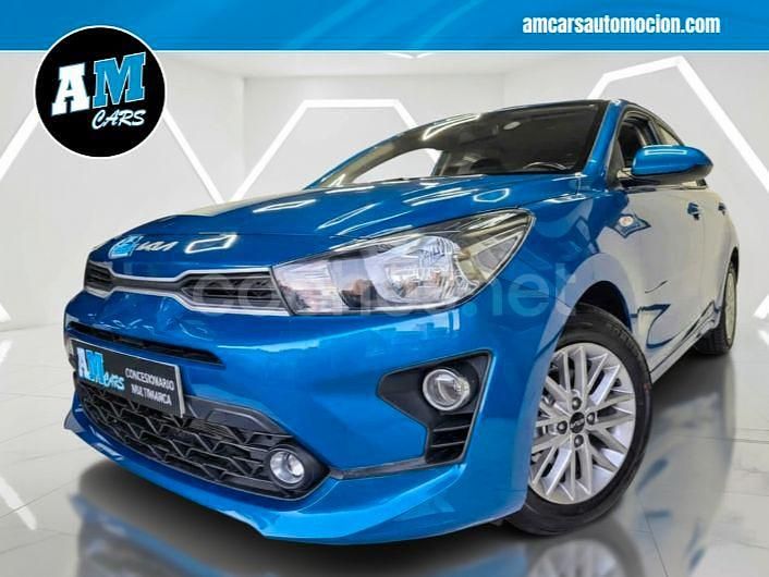 Azul Usado 2022 Kia Rio Berlina | 13.990 € (Precio justo) - Imagen 1/4