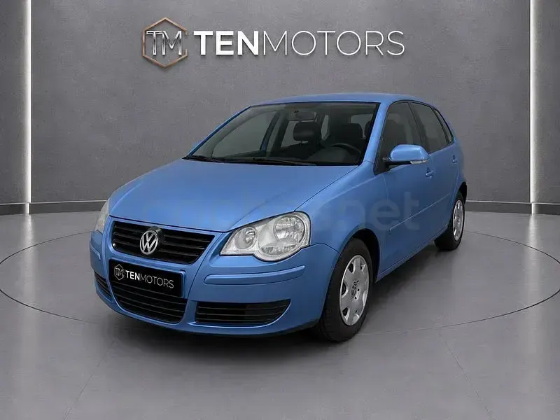 Usado VW Polo Match 55 CV (40 kW) 2005 Azul Berlina