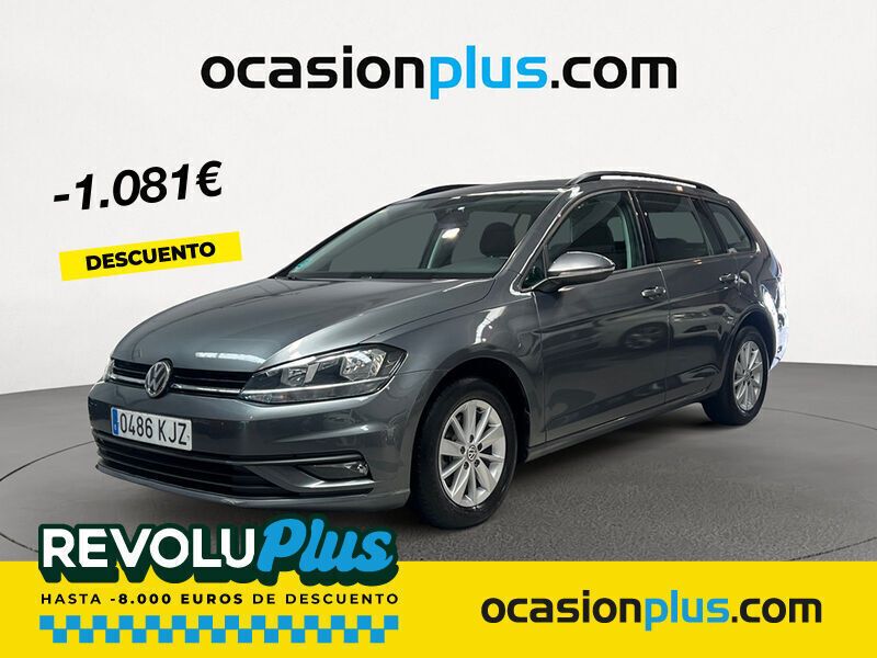 Gris Usado 2018 VW Golf VII Business Familiar | 11.900 € (Precio justo) - Imagen 1/4