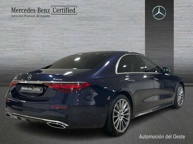 Usado Mercedes S450 AMG line 371 CV (272 kW) 2023 Azul Berlina