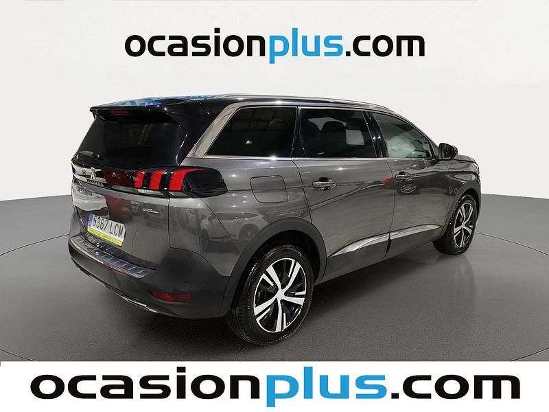 Usado Peugeot 5008 GT-line 130 CV (95 kW) 2019 Gris plata SUV