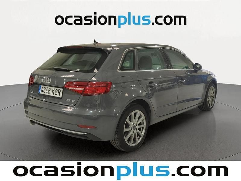 Usado Audi A3 Sportback Design 116 CV (85 kW) 2018 Gris Utilitario