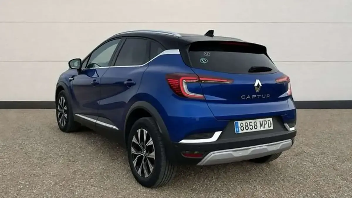 Usado Renault Captur Techno 90 CV (66 kW) 2024 Azul SUV