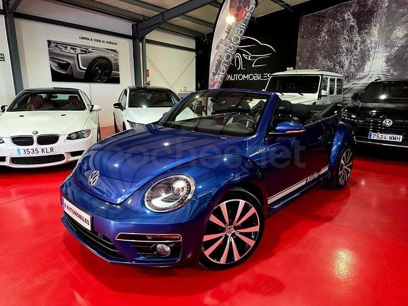 Usado VW Beetle R-line 140 CV (102 kW) 2014 Azul Utilitario