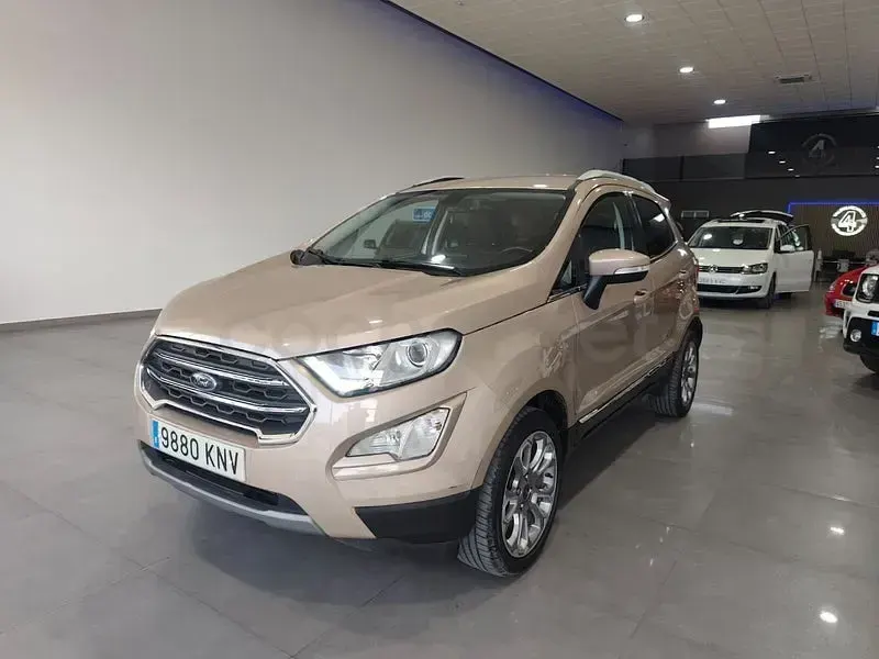 Usado Ford Ecosport Titanium 140 CV (102 kW) 2018 Beige SUV