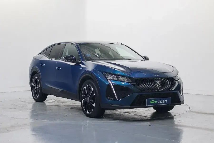 Usado Peugeot 408 Allure 181 CV (133 kW) 2023 Azul SUV