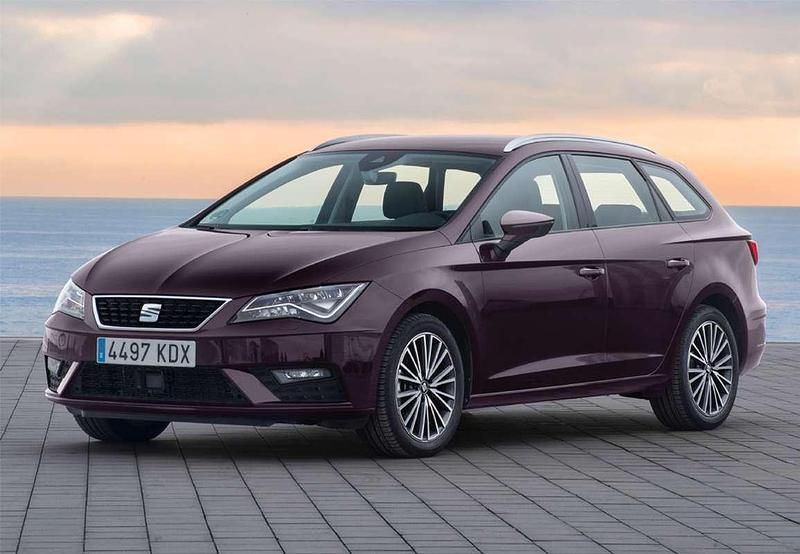 Begagnad Seat Leon ST Style 110 HK (80 kW) 2016 Blå Kombi