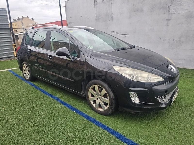 Negro Usado 2008 Peugeot 308 Premium Berlina | 4499 € (Buen precio) - Imagen 1/4