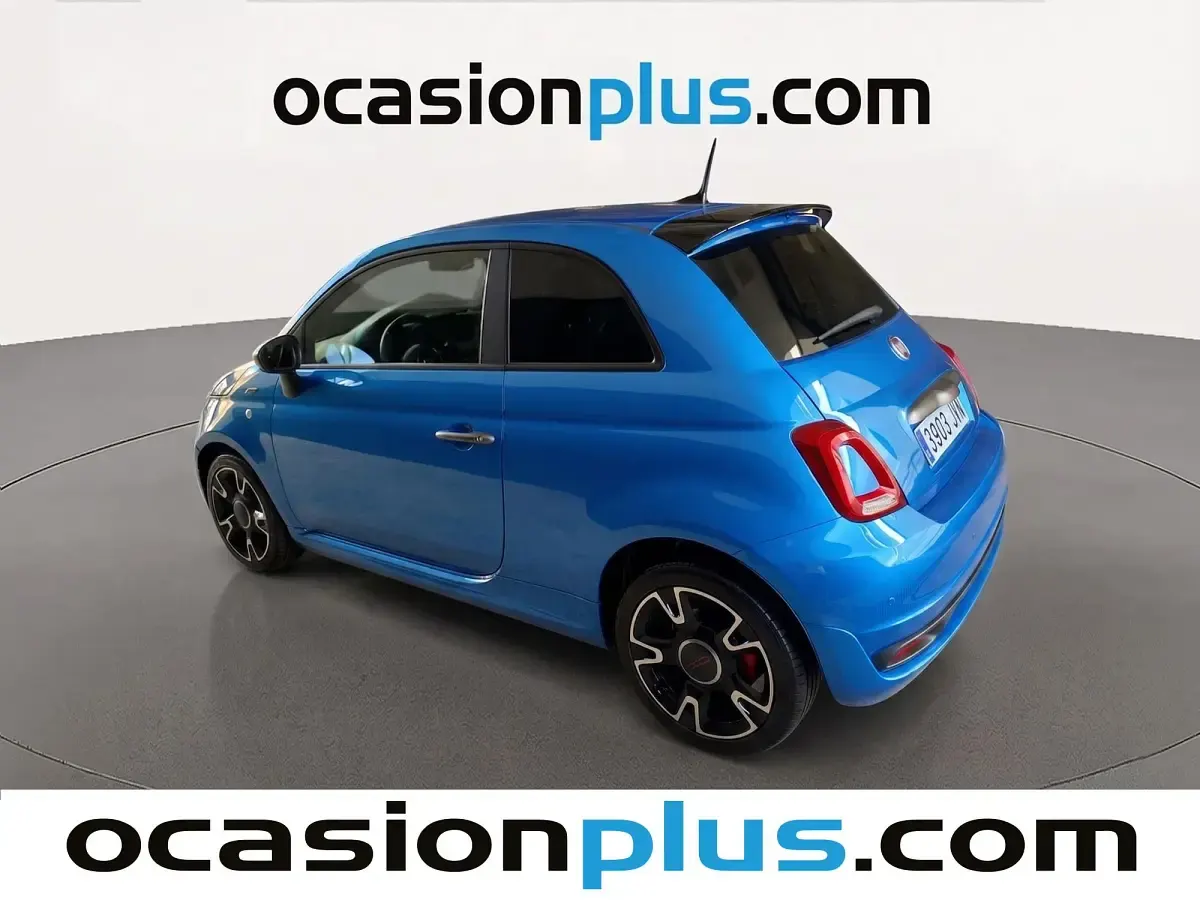 Usado Fiat 500 S 105 CV (77 kW) 2016 Azul Utilitario