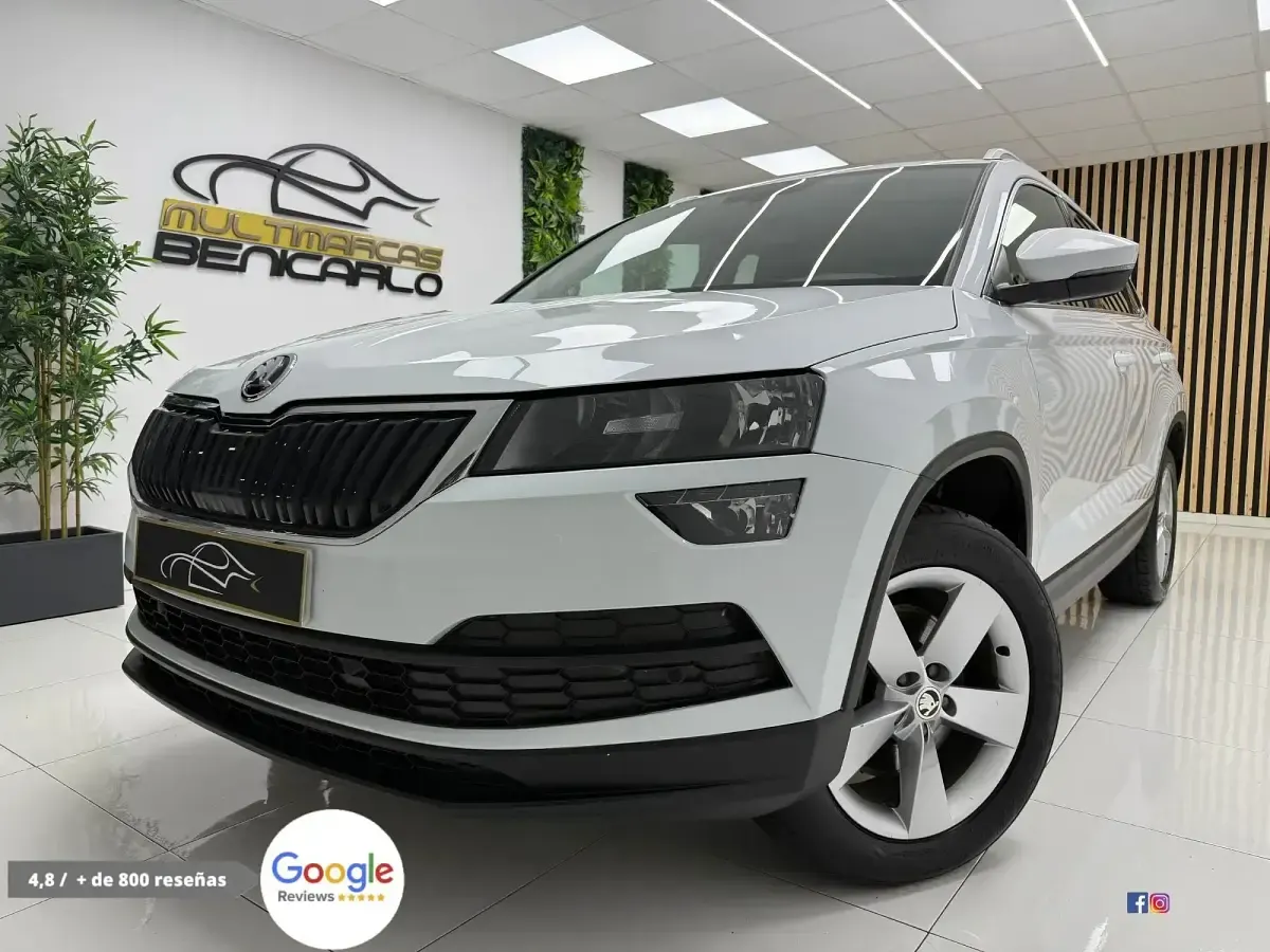 Occasion Skoda Karoq Ambition 150 PK (110 kW) 2022 Wit SUV