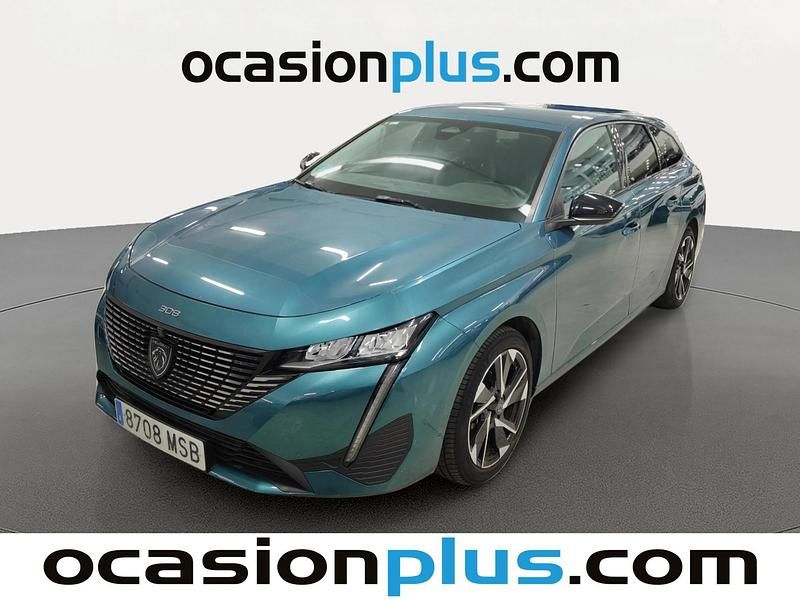 Usado Peugeot 308 SW Allure 131 CV (96 kW) 2024 Azul Familiar
