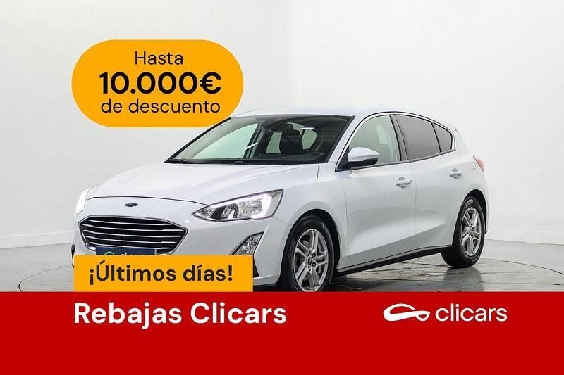 Blanco Usado 2019 Ford Focus Trend Berlina | 14.990 € (Precio justo) - Imagen 1/4