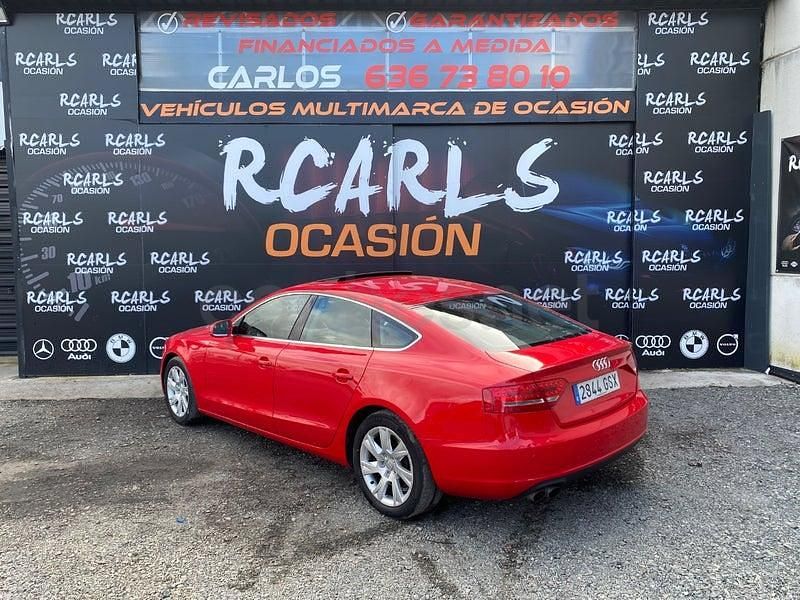 Usado Audi A5 Sportback 143 CV (105 kW) 2010 Rojo Utilitario