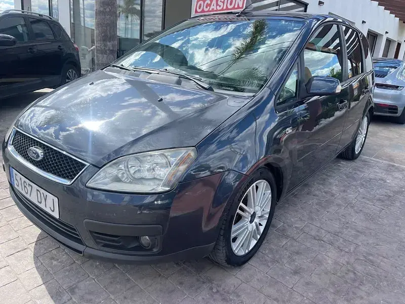 Usado Ford C-MAX Ghia 136 CV (100 kW) 2006 Azul Monovolumen