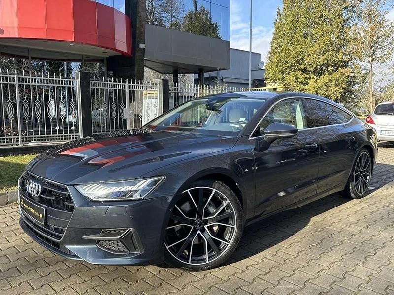 Usado Audi A7 Sportback 286 CV (210 kW) 2019 Azul Utilitario