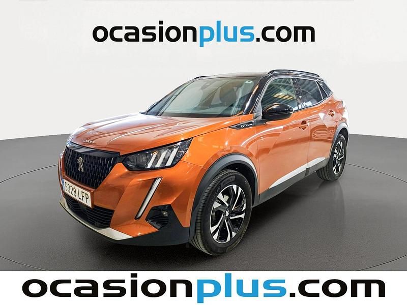 Usado Peugeot 2008 GT-line 131 CV (96 kW) 2020 Naranja SUV