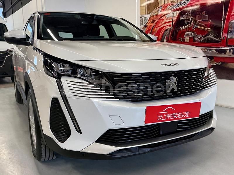 Blanco Usado 2021 Peugeot 3008 Active SUV | 13.900 € (Precio justo) - Imagen 1/4