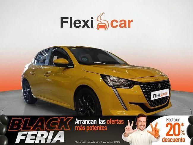 Amarillo Usado 2020 Peugeot 208 Active Utilitario | 13.990 € (Caro) - Imagen 1/4