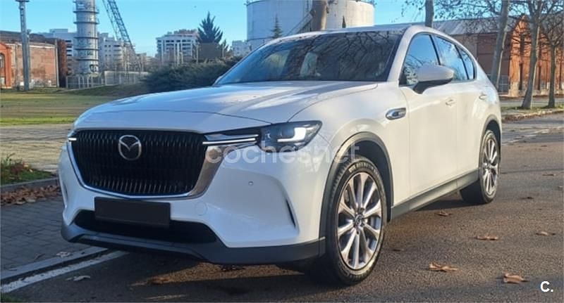 Usado Mazda CX-60 Exclusive-Line 327 CV (240 kW) 2022 Blanco SUV