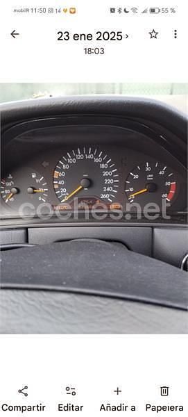 Usado Mercedes E300 Elegance 177 CV (130 kW) 1997 Verde Berlina