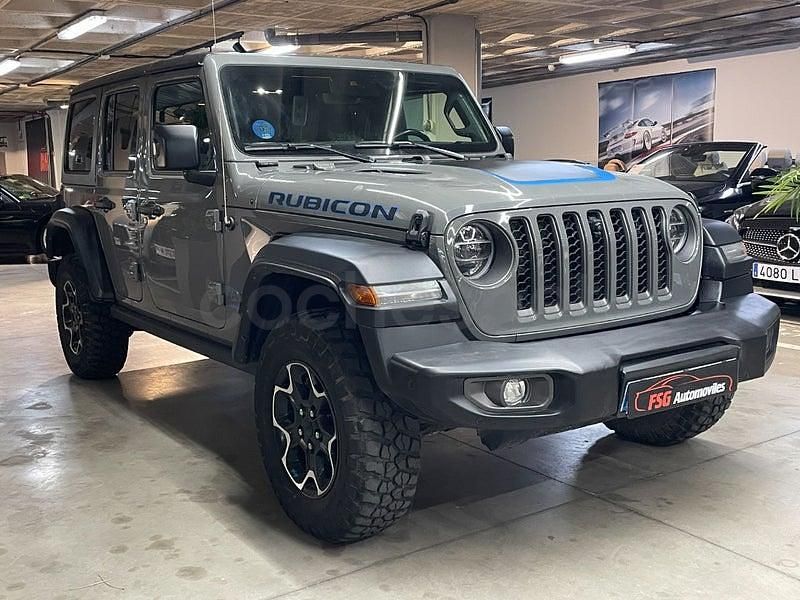 Usado Jeep Wrangler Rubicon 381 CV (280 kW) 2022 Gris / plata SUV